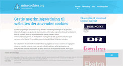 Desktop Screenshot of minecookies.org